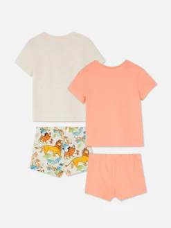 2 Pijamas Manga Curta 30º Aniv. Disney O Rei Leão