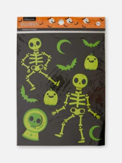 Autocolantes Janela Halloween Brilham Escuro