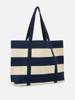 Bolsa Shopper Lona Riscas Rita Ora