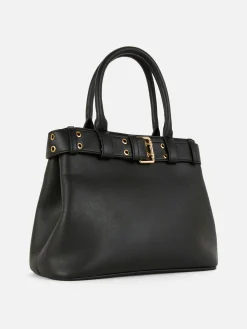 Bolsa Tote Fivela Imitação Pele Rita Ora