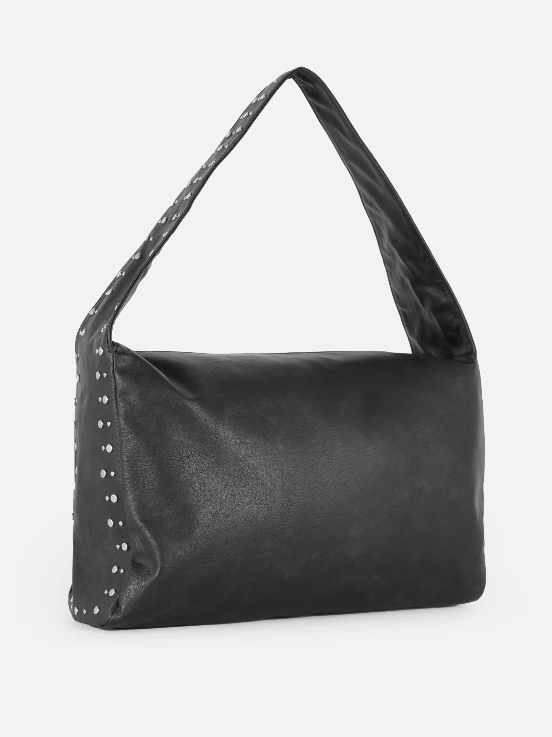 Bolsa Tote Imitação Pelecouro Tachas Rita Ora