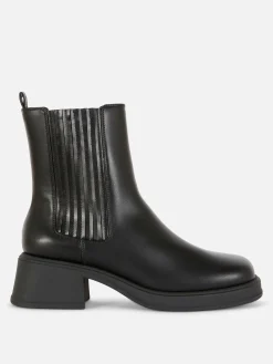 Botas Chelsea Tacão
