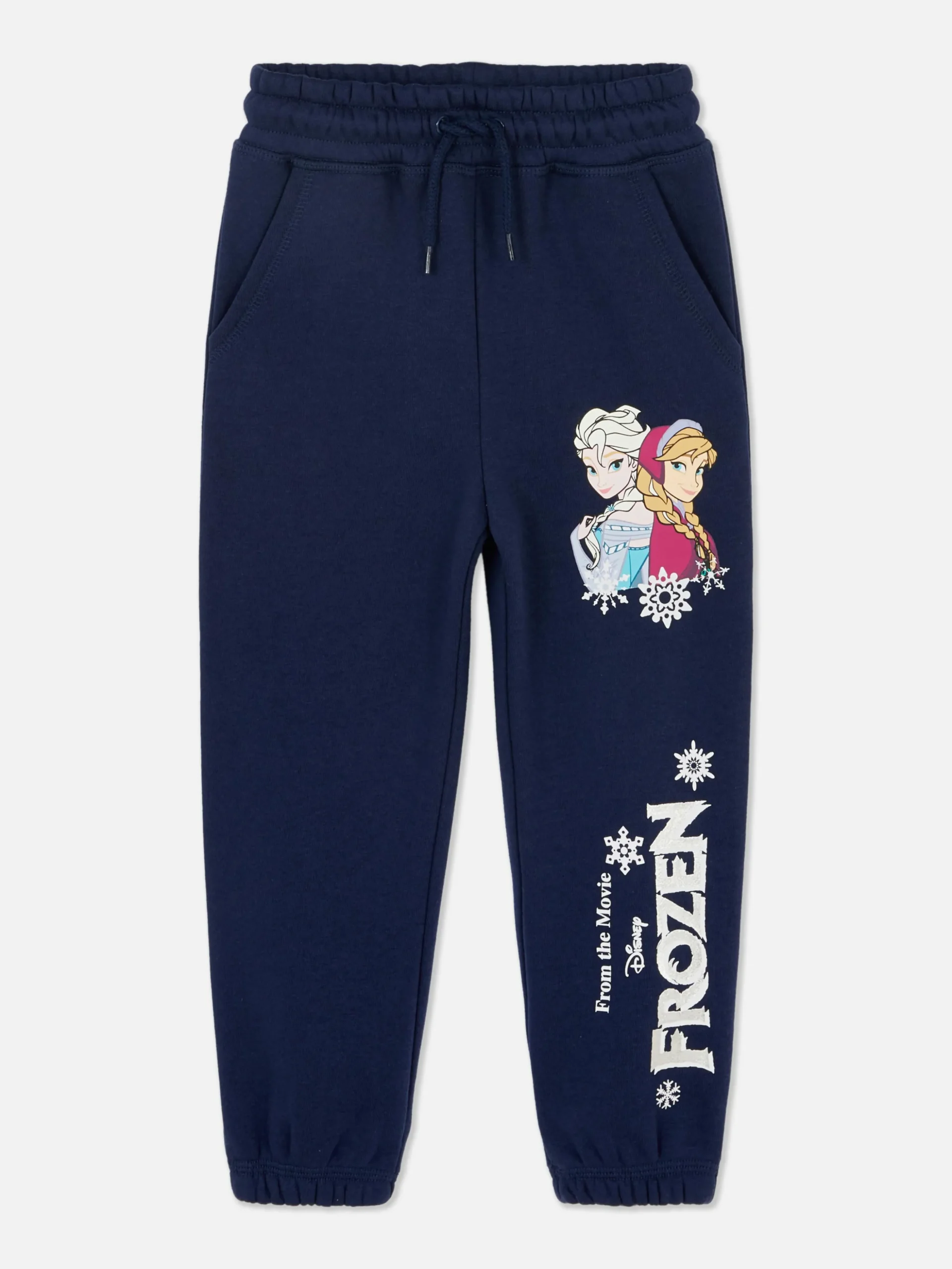 Calças De Treino Com Cordão Coordenadas Disney Frozen