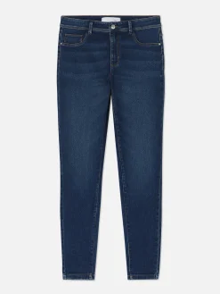 Calças Ganga Skinny Básicas Cintura Média