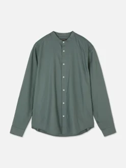 Camisa Botões Manga Enrolada