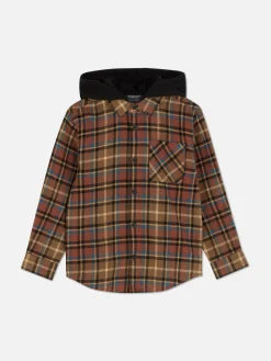 Camisa Capuz Xadrez