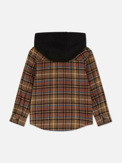 Camisa Capuz Xadrez