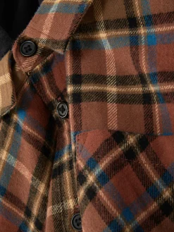 Camisa Capuz Xadrez