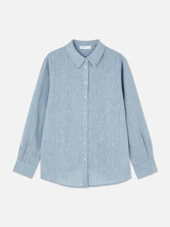 Camisa Manga Comprida Cambraia