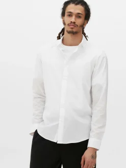 Camisa Manga Comprida Corte Regular