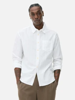 Camisa Manga Comprida Jacquard