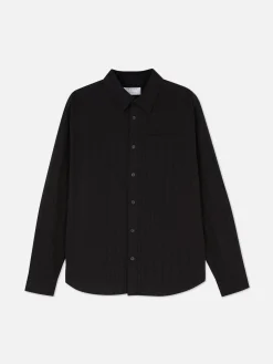 Camisa Manga Comprida Jacquard