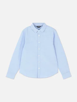 Camisa Manga Comprida Oxford Rapaz