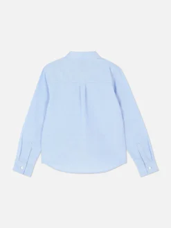 Camisa Manga Comprida Oxford Rapaz