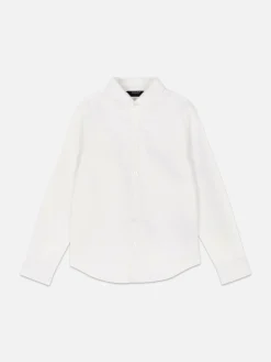 Camisa Manga Comprida Oxford Rapaz