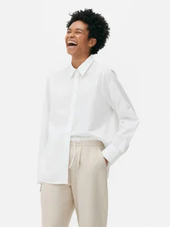 Camisa Manga Comprida Popelina