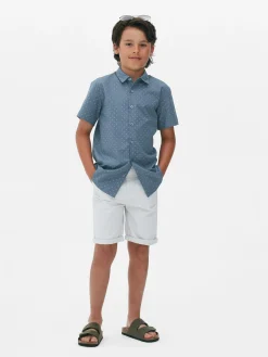 Camisa Manga Curta Botões