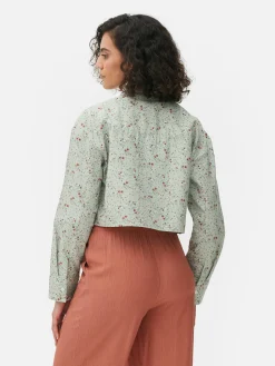 Camisa Oxford Curta