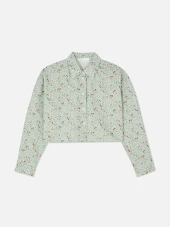 Camisa Oxford Curta