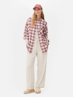 Camisa Xadrez Corte Boyfriend