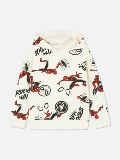 Camisola C/ Capuz Estampado Marvel Homem-Aranha