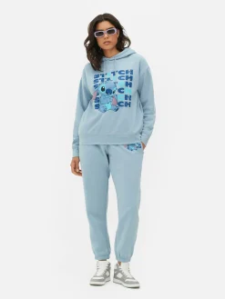 Camisola Capuz Conjunto Coordenado Disney Stitch
