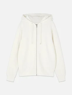 Camisola Capuz Fecho Manga Comprida