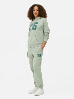 Camisola Capuz Gráfica Conjunto Coordenado