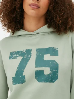Camisola Capuz Gráfica Conjunto Coordenado