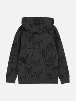 Camisola Capuz Gráfica Minecraft