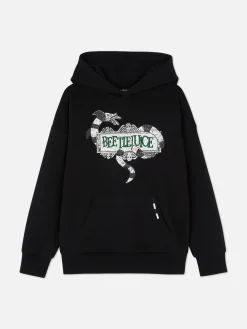 Camisola Capuz Gráficos Múltiplos Beetlejuice