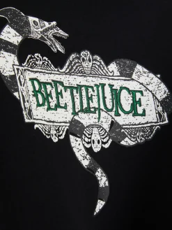 Camisola Capuz Gráficos Múltiplos Beetlejuice