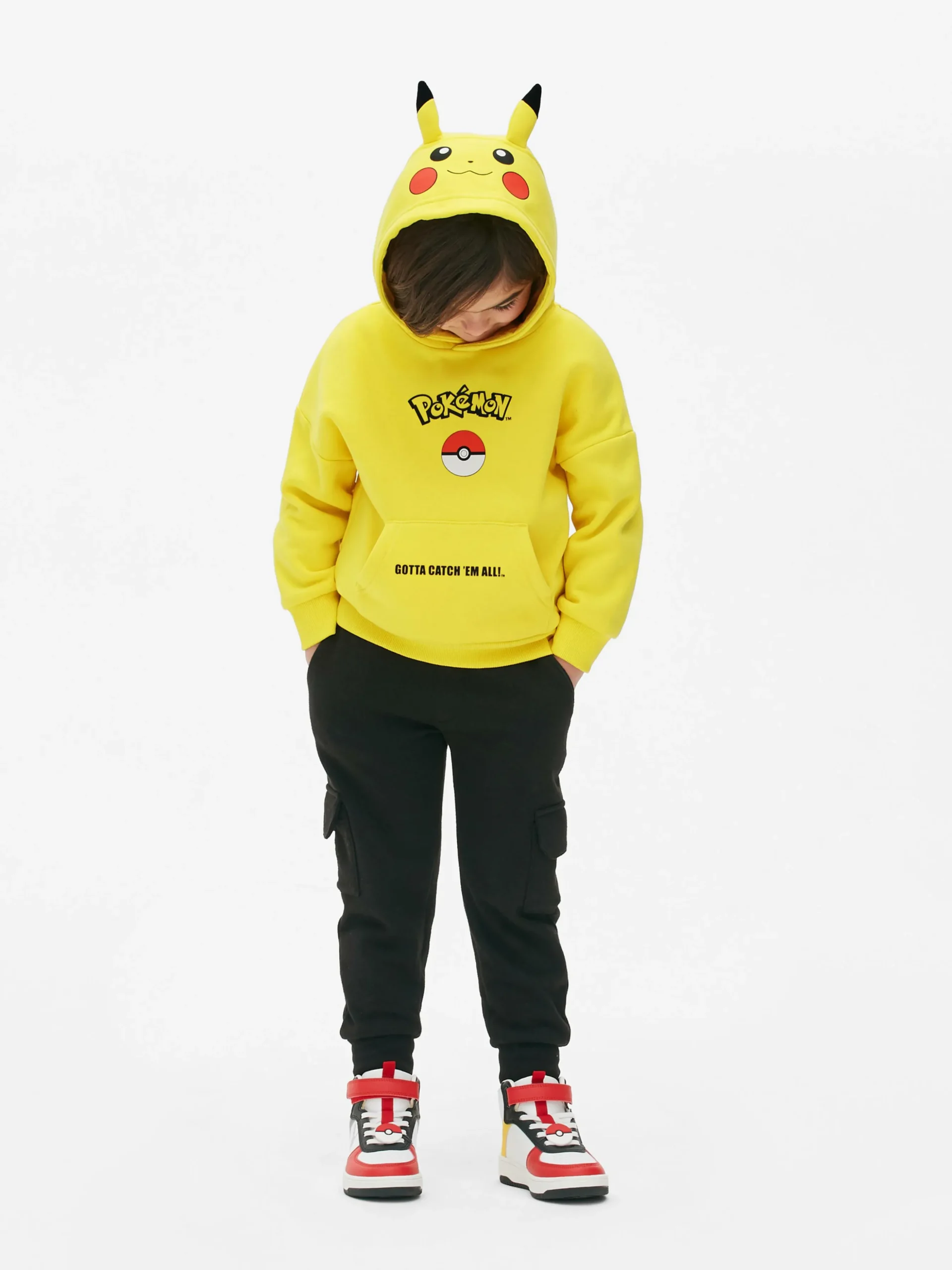 Camisola Capuz Pokémon Pikachu