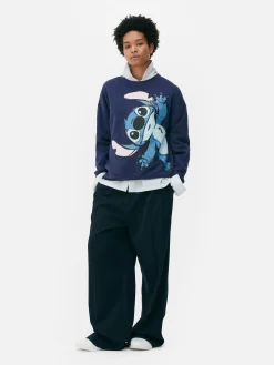 Camisola Corte Largo Disney Stitch