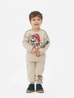 Camisola Debrum Conjunto Coordenado Super Mario