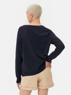 Camisola Decote V Básica