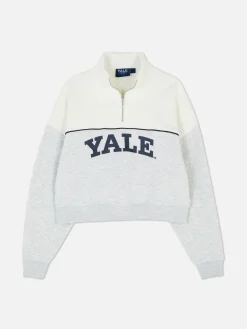 Camisola Fecho Correr 1/4 Yale