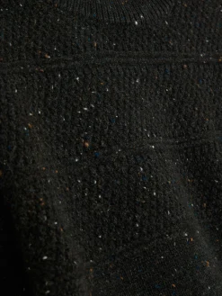 Camisola Gola Redonda Efeito Salpicado