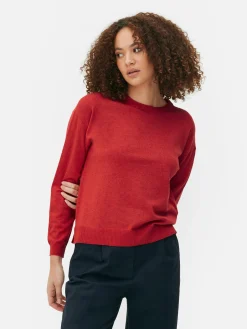 Camisola Gola Redonda Malha Fina