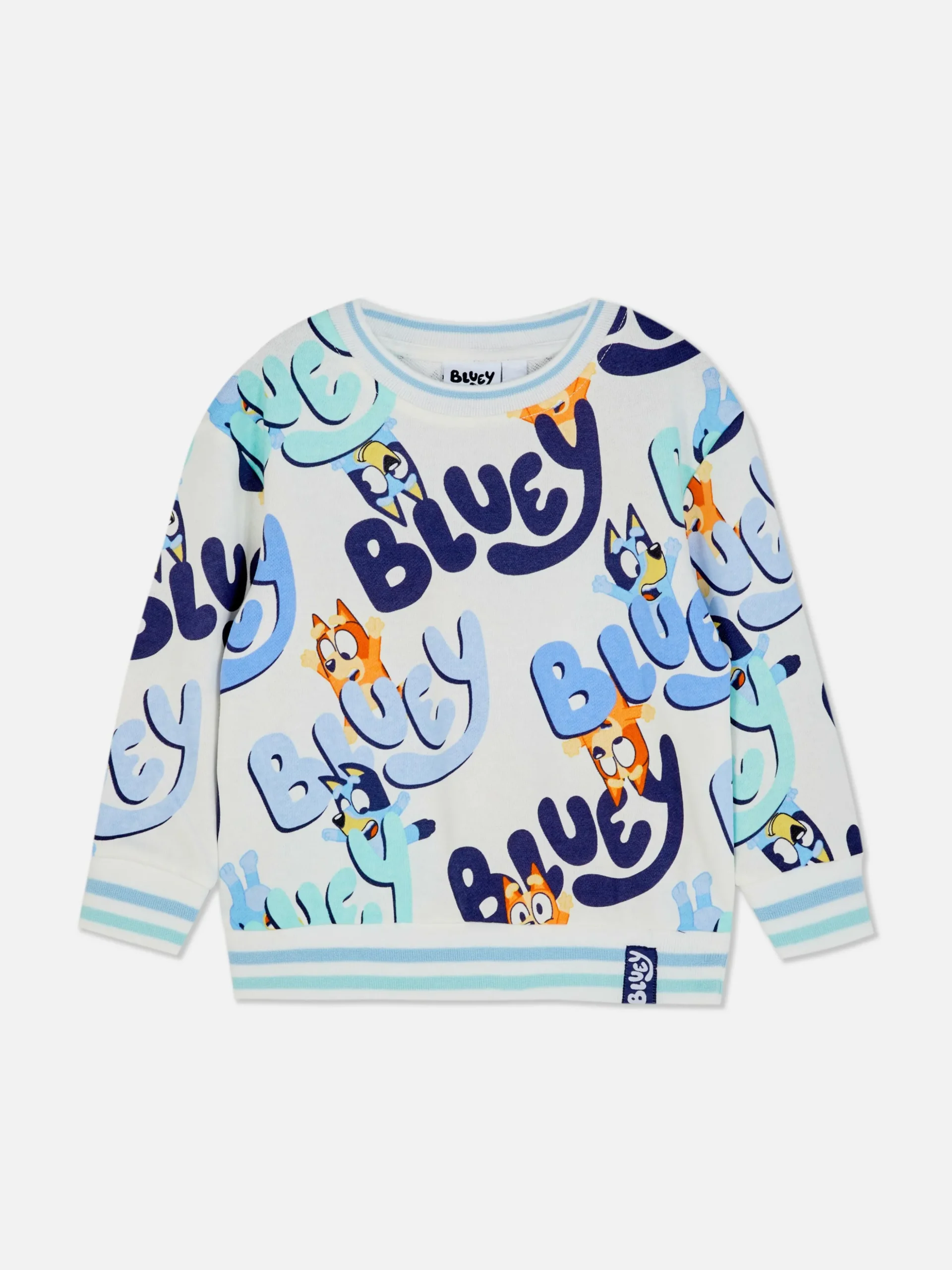 Camisola Gráfica Conjunto Coordenado Bluey