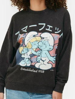 Camisola Gráfica Corte Largo The Smurfs