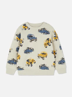 Camisola Gráfica Gola Redonda