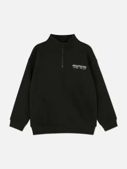 Camisola Gráfico Gola Funil