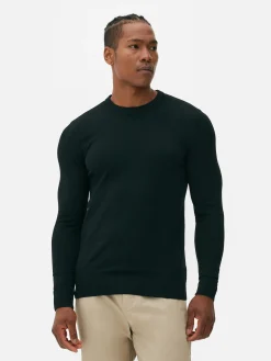 Camisola Malha Fina Gola Redonda