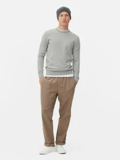 Camisola Malha Fina Gola Redonda