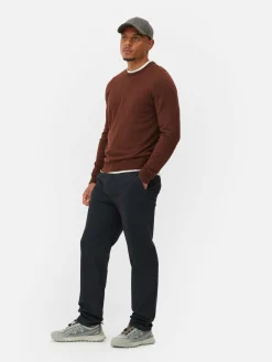 Camisola Malha Fina Gola Redonda