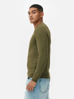 Camisola Malha Fina Gola Redonda