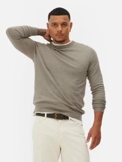 Camisola Malha Fina Gola Redonda