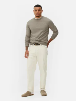 Camisola Malha Fina Gola Redonda