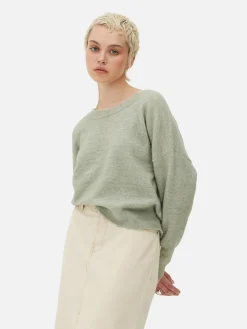 Camisola Malha Laço Costas